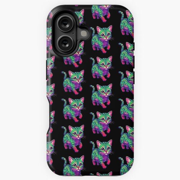 Item preview, Synthwave Cat designed and sold by Tw1nsAIArt.