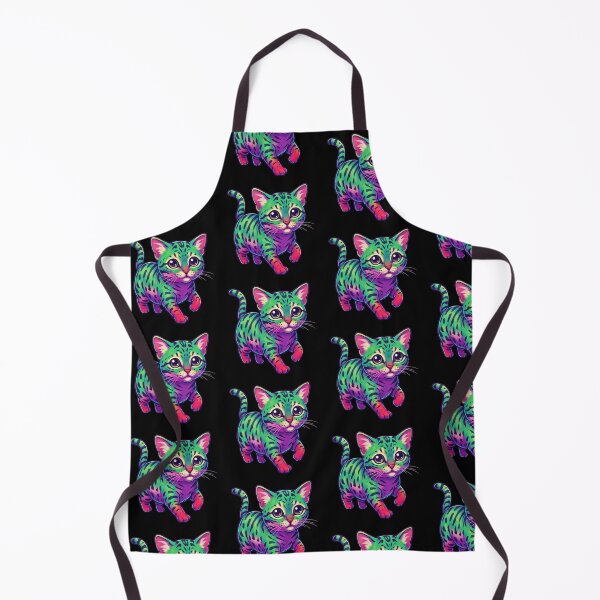 Item preview, Synthwave Cat designed and sold by Tw1nsAIArt.
