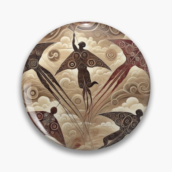 Item preview, thereal Flight of Māori Manu Whakaahua designed and sold by Wiredart.