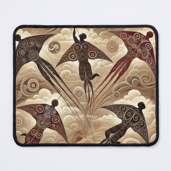 Item preview, thereal Flight of Māori Manu Whakaahua designed and sold by Wiredart.