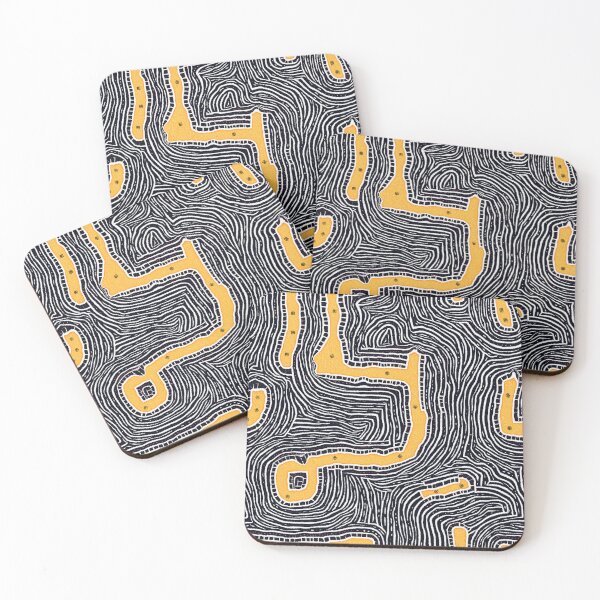 Item preview, Abstract Maze #9 designed and sold by Duckmoo Art.