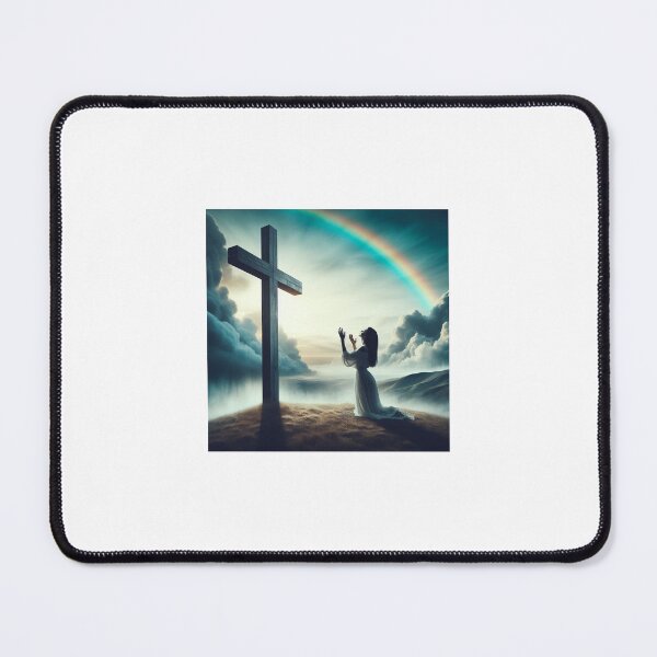 Item preview, Just a girl praying designed and sold by JustAGirlAndHerCross.