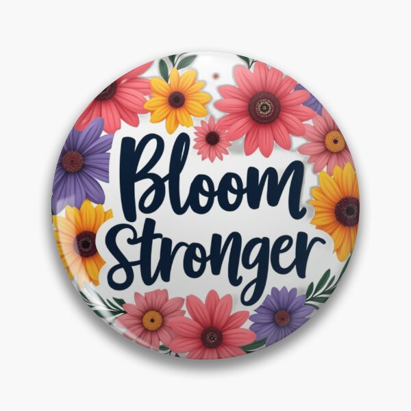 Item preview, Bloom Stronger: Hyper-Realistic Floral Heart Design designed and sold by TrendingVibes1.