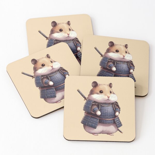 Item preview, Hamster Samurai designed and sold by Takeda-art.