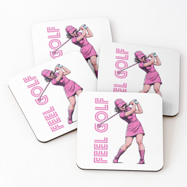 Item preview, Feel Golf Power And Precision In Pink Elegance designed and sold by SplashTastic.