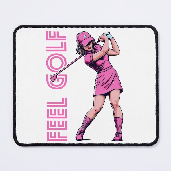 Item preview, Feel Golf Power And Precision In Pink Elegance designed and sold by SplashTastic.