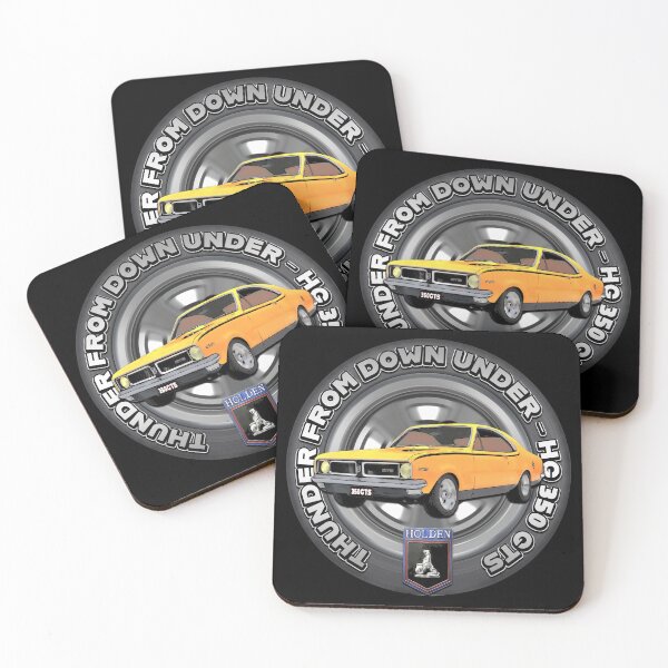 Item preview, Thunder from Down Under – HG 350 GTS Monaro Muscle Car Art designed and sold by Michael van der Hoorn.