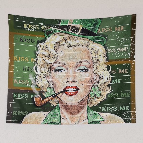 Item preview, Marilyn's Irish Kiss designed and sold by Hen-C-Art.