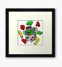 Tetris Game Boy retro game Framed Print