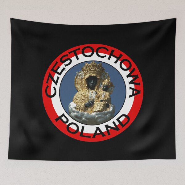 Item preview, Jasna Gora Czestochowa Poland Częstochwa, Black Madonna designed and sold by mikistudio.