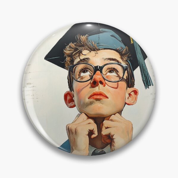Item preview, Graduation Anxiety Portrait designed and sold by junkydotcom.