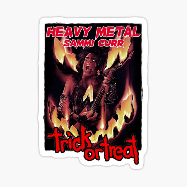 Aperçu de l'œuvre Heavy Metal - Des bonbons ou un sort - Sammi Curr créée et vendue par merchofthedead.