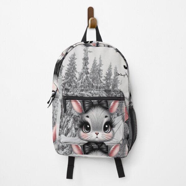 Item preview, Cute bunny dressed for winter. designed and sold by Mindful56.
