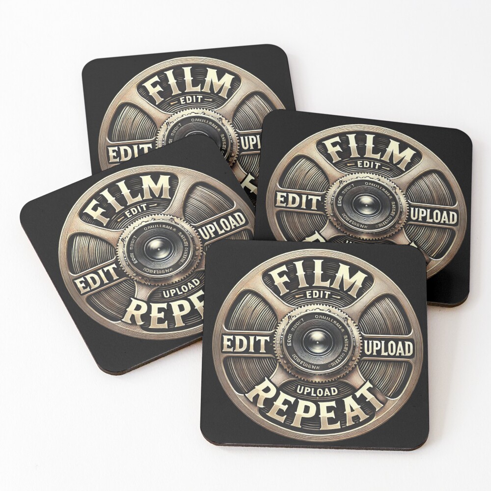 Item preview, Coasters (Set of 4) designed and sold by Lucid-Threadz.