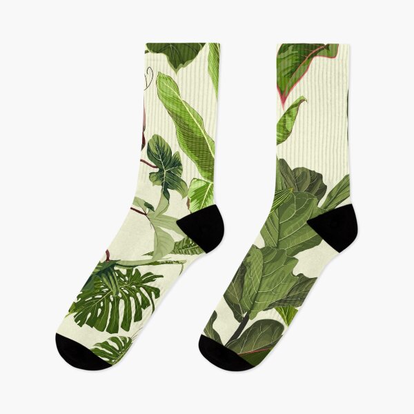 Item preview, Tropical palm leaves, plant, floral seamless border. designed and sold by MatyKotiv.