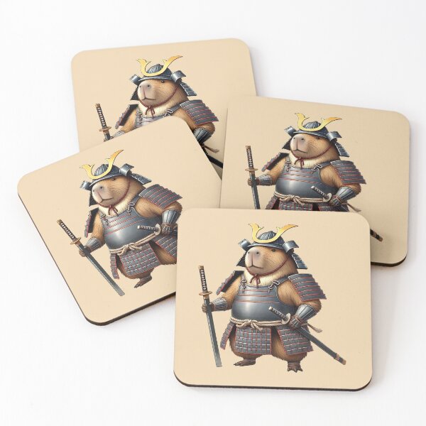 Item preview, Capybara Samurai designed and sold by Takeda-art.