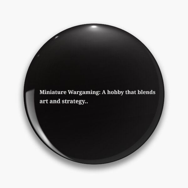 Item preview, Miniature Wargaming: A hobby that blends art and strategy.. designed and sold by Boardwalkmerch.