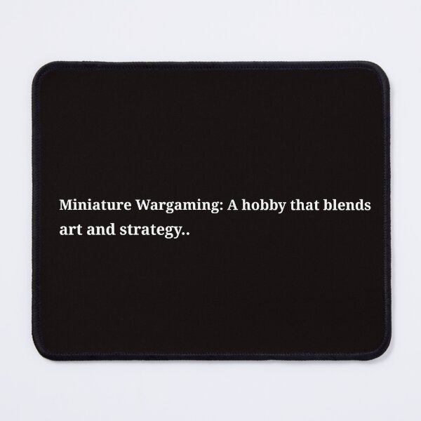 Item preview, Miniature Wargaming: A hobby that blends art and strategy.. designed and sold by Boardwalkmerch.