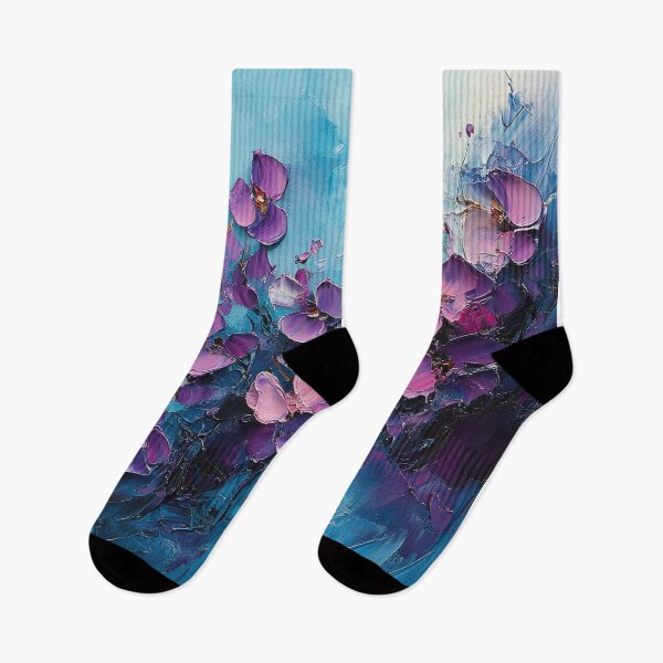 Item preview, Vibrant Blossoms in Turquoise Hues designed and sold by Twisted Kids.
