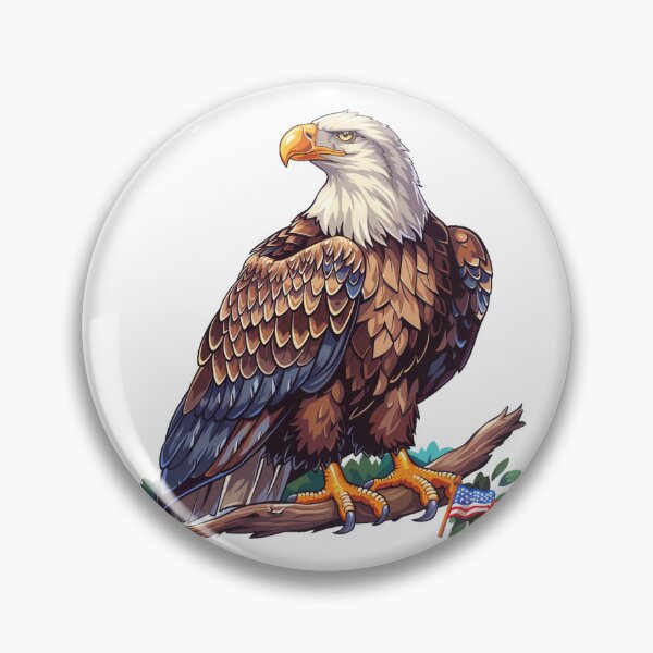 Item preview, Bald eagle designed and sold by Stickermagician.
