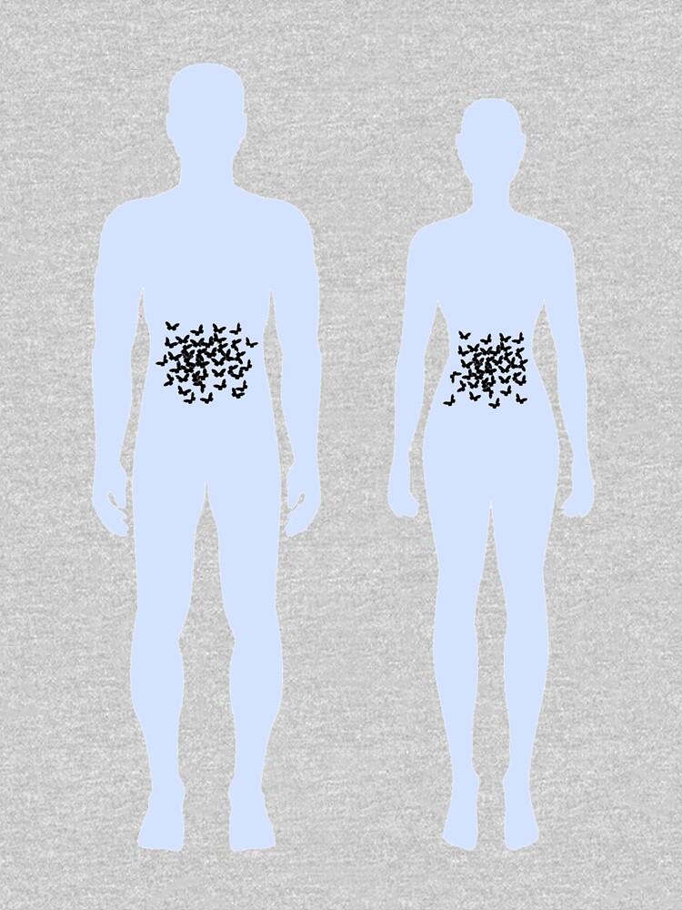 "BUTTERFLIES IN THE STOMACH" Tshirt for Sale by MTRFKR Redbubble butterflies tshirts