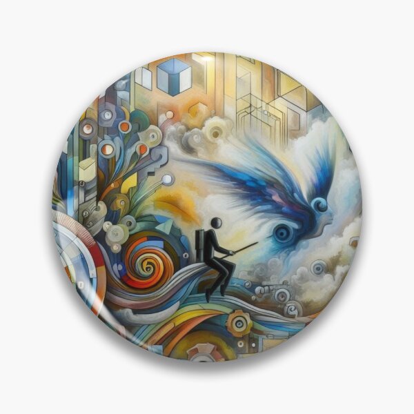Item preview, Digital Harmony: The Future of Work designed and sold by e-not-shop.