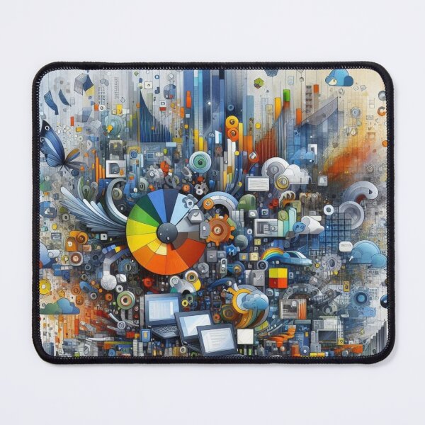 Item preview, Digital Harmony: The Future of Work designed and sold by e-not-shop.