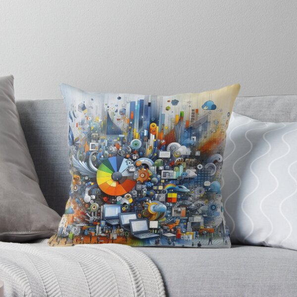 Item preview, Digital Harmony: The Future of Work designed and sold by e-not-shop.