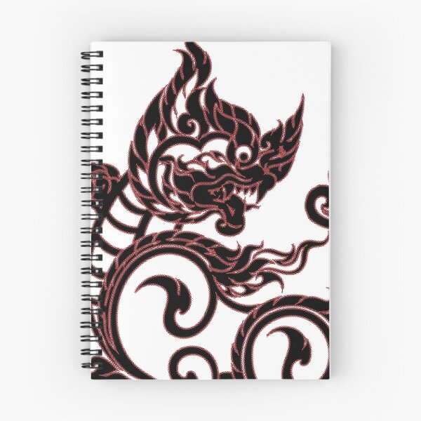 Item preview, Red black Singha lion sakyan thaistyle Art cross3 designed and sold by Bspaces.