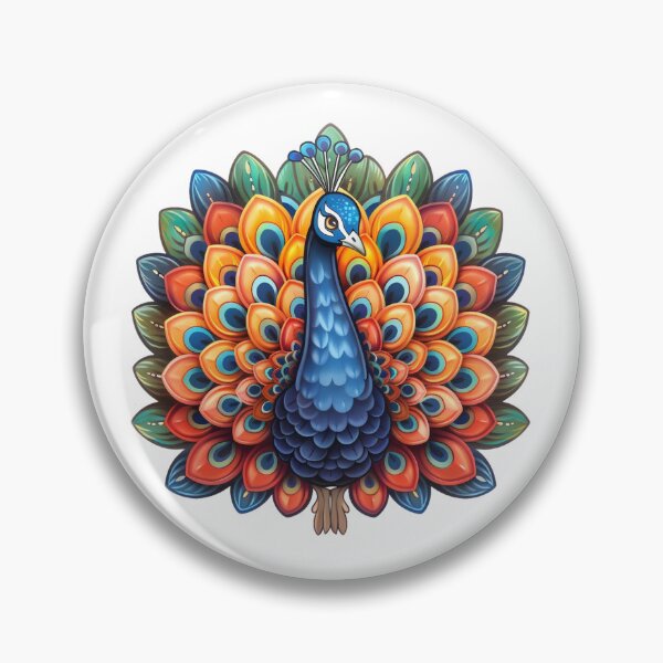 Item preview, peacock designed and sold by Stickermagician.