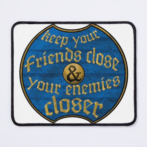 Item preview, Keep your friends close designed and sold by Lady Emlyn Art.