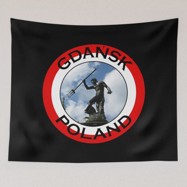 Item preview, Gdańsk city in Poland, Neptune, God of the sea designed and sold by mikistudio.