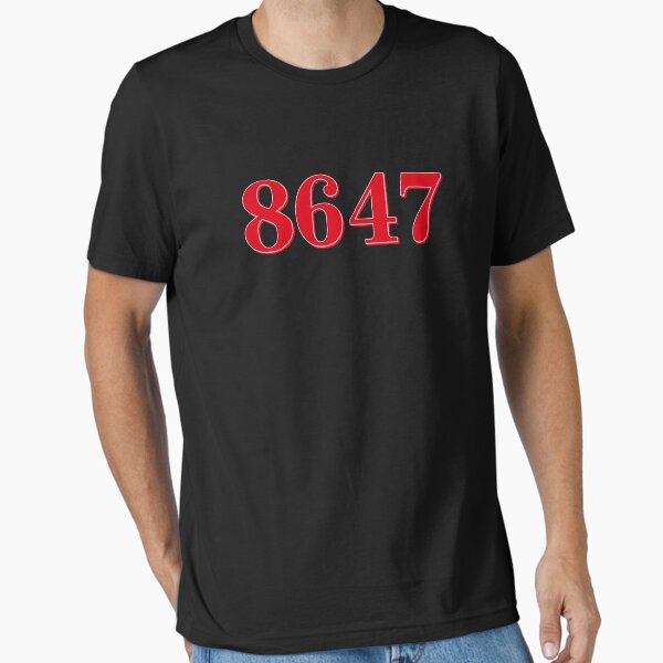Vista previa del artículo con la obra «8647 Retro Vintage Anti Trump, 86 47», diseñado y vendido por Elysian Arts.