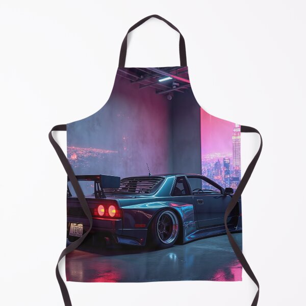 Item preview, Cyberpunk art of a futuristic racing car from behind designed and sold by Salimgor Hangaround Music.
