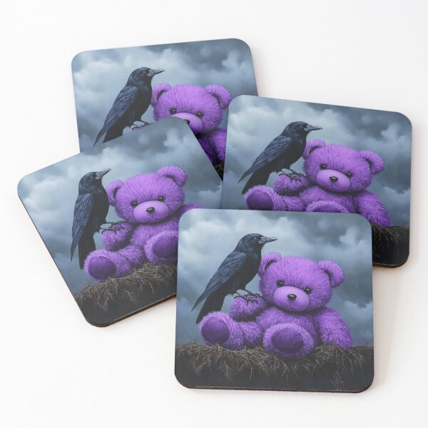 Item preview, Raven And Teddy Dreams designed and sold by Nocturne  Paws.