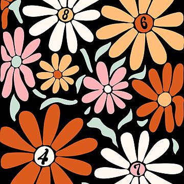Artwork thumbnail, Subtle Anti Trump Boho Flowers 8647 T-Shirts And Stickers by EthosWear