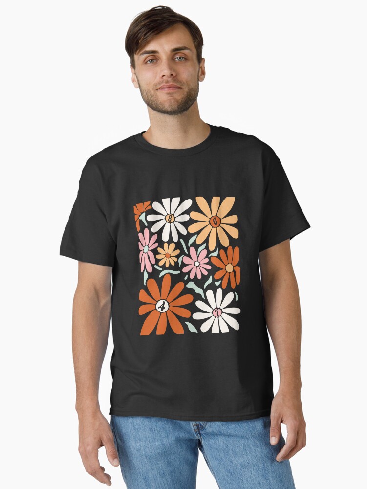 Thumbnail 1 of 7, Classic T-Shirt, Subtle Anti Trump Boho Flowers 8647 T-Shirts And Stickers designed and sold by EthosWear.
