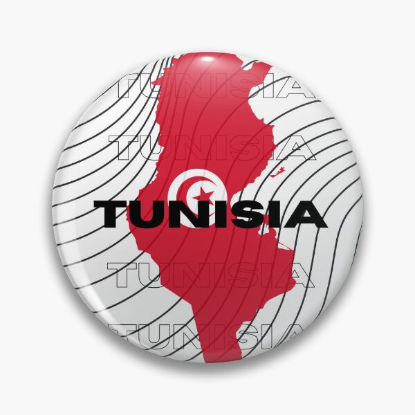 Item preview, Flag Map of Tunisia designed and sold by nyblydd.