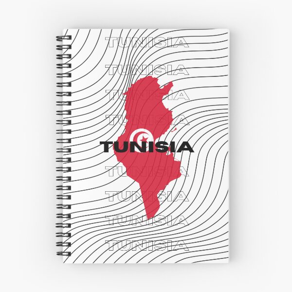 Item preview, Flag Map of Tunisia designed and sold by nyblydd.