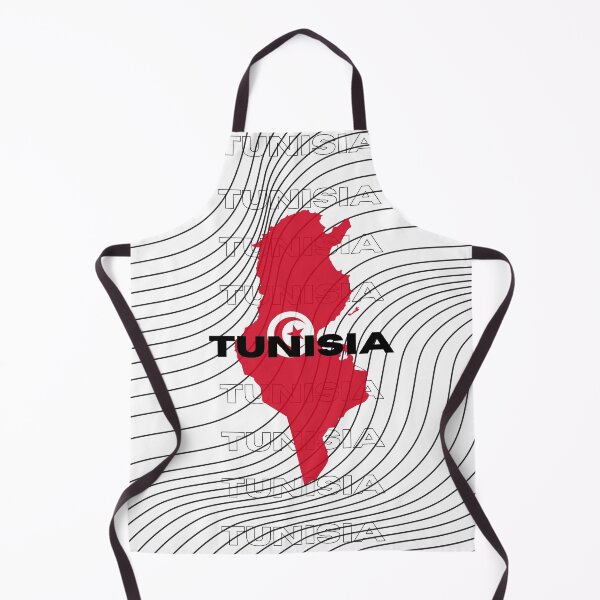 Item preview, Flag Map of Tunisia designed and sold by nyblydd.