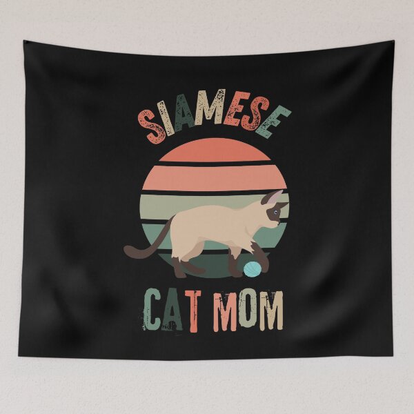 Item preview, Siamese cat mom designed and sold by Fateh-Kro ⭐⭐⭐⭐⭐.