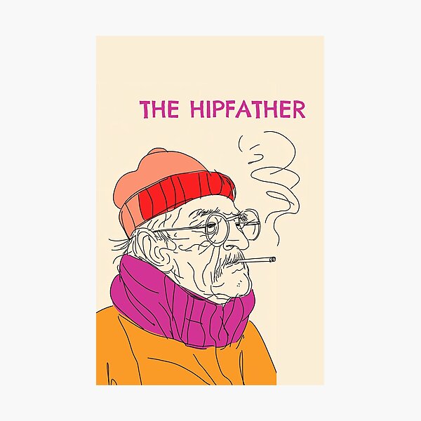 Item preview, The Hipfather. Goofy, fun artwork by wonkydoodleink designed and sold by wonkydoodleink.