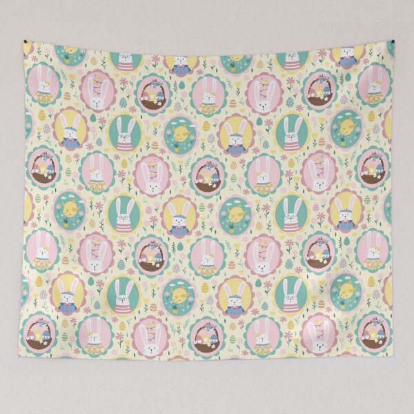 Item preview, Bunny Portraits designed and sold by talva_&_pen.