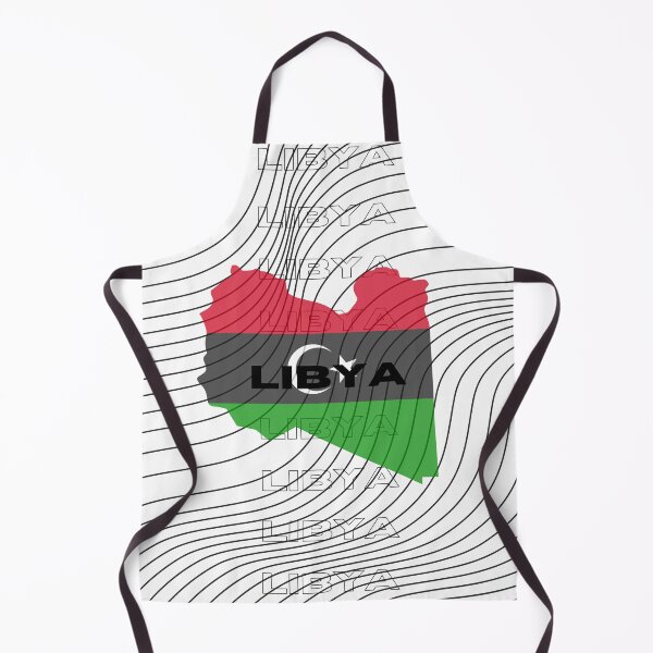 Item preview, Flag Map of Libya designed and sold by nyblydd.