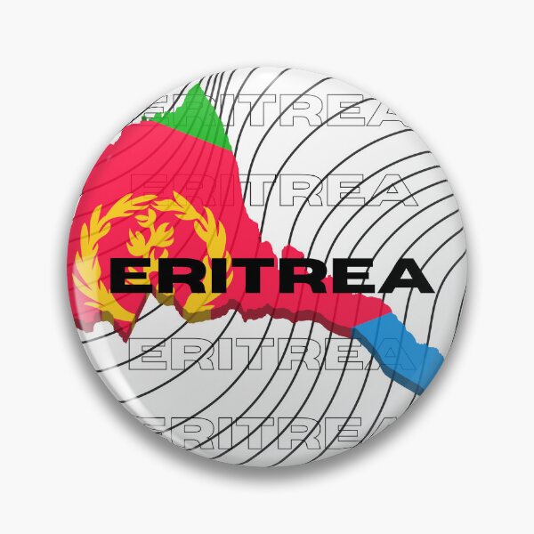 Item preview, Flag Map of Eritrea designed and sold by nyblydd.