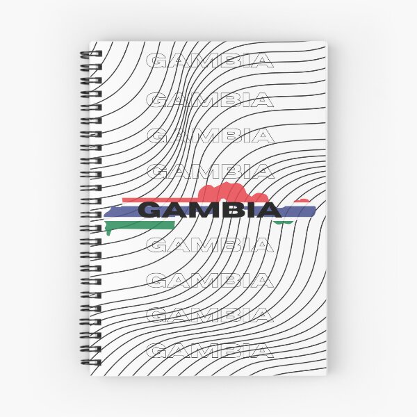 Item preview, Flag Map of Gambia designed and sold by nyblydd.