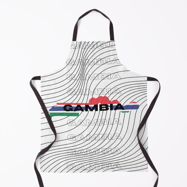 Item preview, Flag Map of Gambia designed and sold by nyblydd.