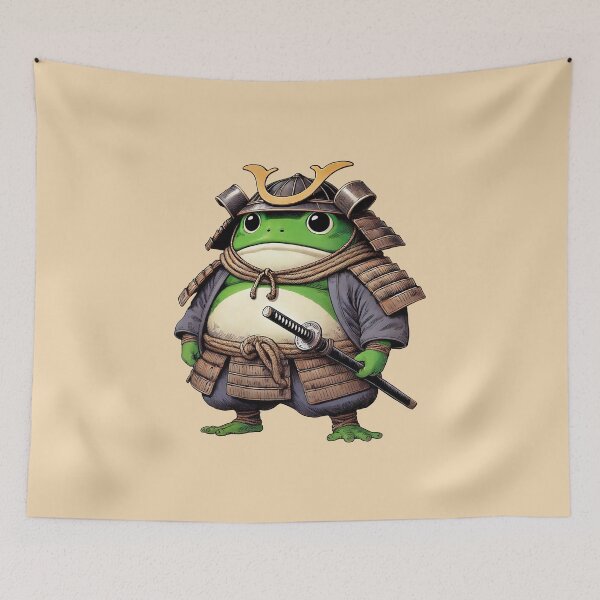 Item preview, Frog Samurai designed and sold by Takeda-art.