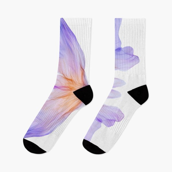 Item preview, Bioluminescent Butterflies | Lavender & Peach | Symmetrical Art designed and sold by BlissxPals.