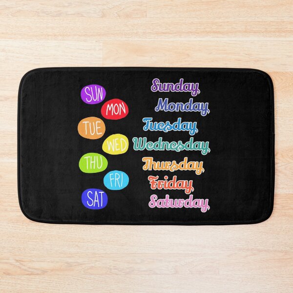 Item preview, days of the week designed and sold by zzzozzo.